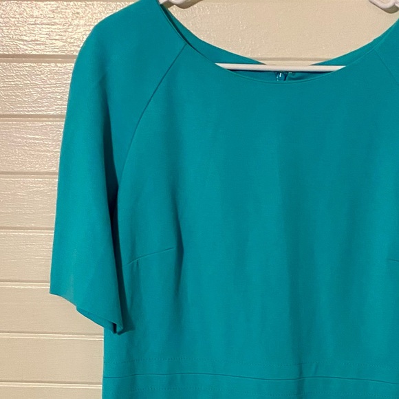 🔥 Talbots Simple Blue Mini Dress - Picture 2 of 5